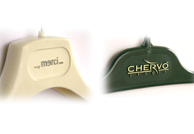 marchio diretto in rilievo 1 colore